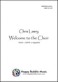 Welcome to the Choir SATB choral sheet music cover